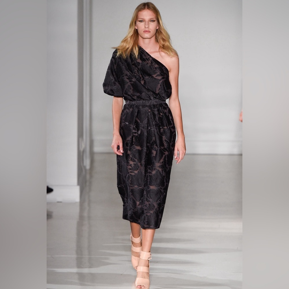 Jill Stuart‎ Brocade One-Shoulder Dress Size US 6